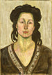 Nainen - Ferdinand Hodler — kehystetty taideteos seinällä