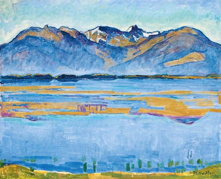 Montana maisemasta Becs de Bossonin ja Rchy-laakson kanssa - Ferdinand Hodler — näkymä teoksesta