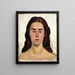 Portrait de Lina Crot - Ferdinand Hodler — kehystetty taideteos seinällä
