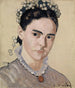 Portrait de Marie Elise Bernhard Hodler - Ferdinand Hodler — näkymä teoksesta