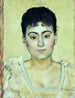 Portrait de Madame de R - Ferdinand Hodler — näkymä teoksesta