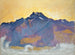 Les Dents du Midi vues depuis Chesires - Ferdinand Hodler — näkymä teoksesta