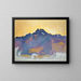 Les Dents du Midi vues depuis Chesires - Ferdinand Hodler — kehystetty taideteos seinällä