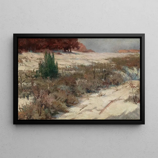 Ferdinand Katona - A Winter Landscape.webp