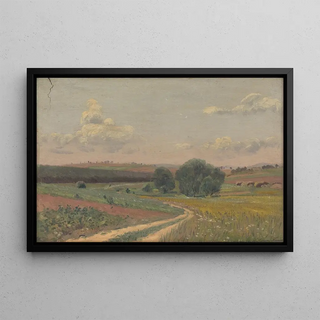 Ferdinand Katona - Landscape with a dirt road.webp