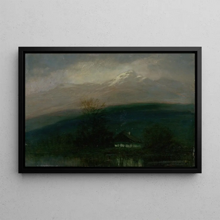 Ferdinand Katona - The Tatra Mountain in the Night.webp