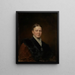 Portrait de Julie Miller à Aichholz - Ferdinand Keller — kehystetty taideteos seinällä