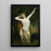 Bacchante-maalaus - Ferdinand Leeke — kehystetty taideteos seinällä