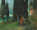 Rauhallinen ilta - Ferdinand Leeke — näkymä teoksesta
