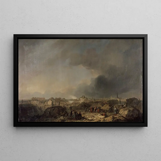 Ferdinand de Braekeleer - The Antwerp Castle after the Bombardement in 1832.webp