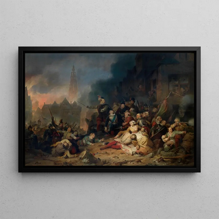 Ferdinand de Braekeleer - The Spanish Fury in Antwerp.webp