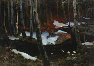 Ferdynand Ruszczyc - Forest rivulet.webp