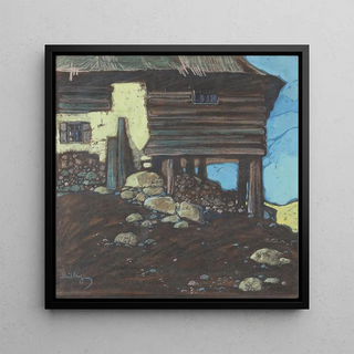 Ferme de montagne Pastel - Oskar Mulley