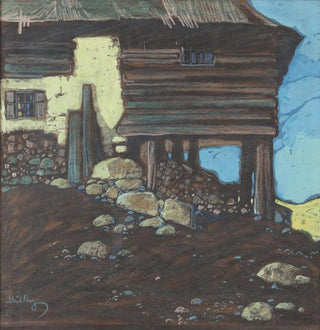 Ferme de montagne Pastel - Oskar Mulley