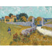 Maalauksen jäljennös Provenceen suljettu maalaus - Vincent van Gogh