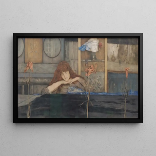 Fernand Khnopff - I lock my door upon myself.webp