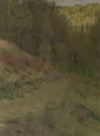 Maisema vesiputouksessa - Fernand Khnopff — näkymä teoksesta