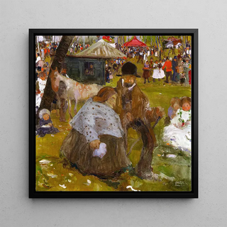 Fête de la Pentecôte près de Cracovie - Witold Wojtkiewicz