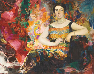 Filipp Malyavin - Portrait Of A Lady.webp