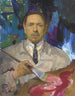 Autoportrait - Filipp Malyavin — näkymä teoksesta