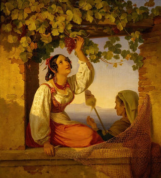 Fille de pêcheur napolitaine - Carl Tischbein