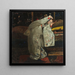 Tyttö valkoisessa kimonoissa - George Hendrik Breitner — kehystetty taideteos seinällä