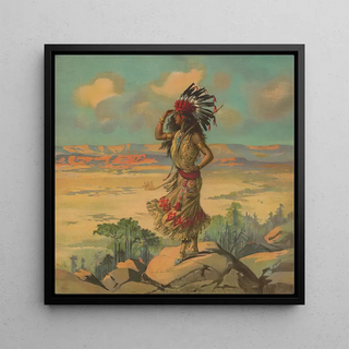 Fille indienne - Campbell Metzger Jacobson