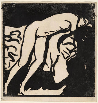 Fille nue - Ernst Ludwig Kirchner