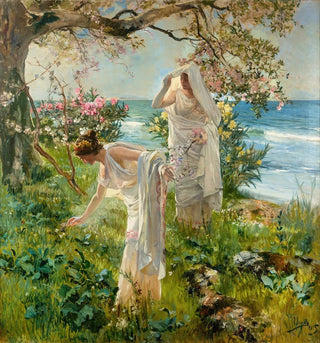 Joaqun Sorolla - Greek girls on the shore.webp