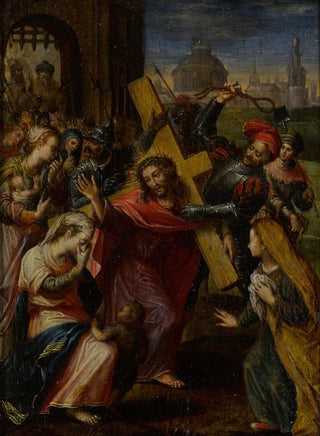 Flemish School - Christ on the Road to Calvary.webp