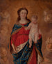 Flamandinen koulu - Vierge à l’Enfant, taivaan kuningatar - Flamandinen koulu — näkymä teoksesta