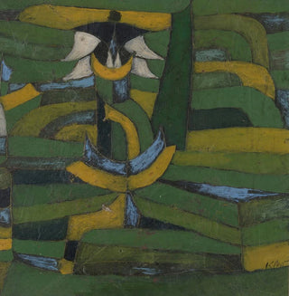Fleur blanche dans le jardin - Paul Klee