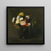 Kukat - Henri Fantin-Latour — kehystetty taideteos seinällä