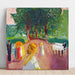 Maalauksen jäljennös Flirt dans le parc - Edvard Munch