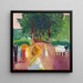 Flirtant dans le Parc - Edvard Munch — kehystetty taideteos seinällä