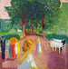 Flirtant dans le Parc - Edvard Munch — näkymä teoksesta