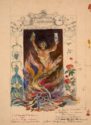 Flix Bracquemond - Allegory of the arts of fire in a fire pit.webp