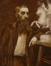 Armand Le Véel - Félix Bracquemond - -pysti — näkymä teoksesta