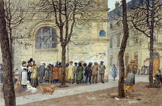 Flix Brard - Place de Montrouge 14me arrondissement de Paris 2529 Janvier 1918.webp
