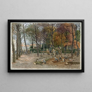 Flix Brard - Place de Montrouge square de la Mairie.webp