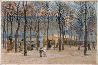 Flix Brard - Place du March de Montrouge XIV Paris.webp