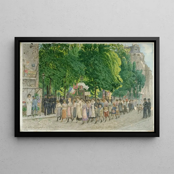 Flix Brard - Un peu de grve 30 Mai 1917.webp