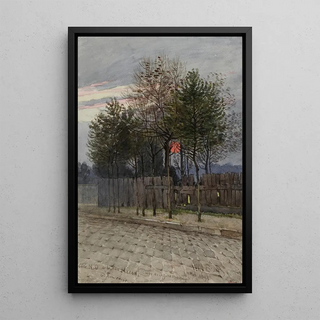 Flix Brard - Vue du ct NordOuest de la rue Lakanal au GrandMontrouge.webp