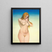 Blonde nue - Félix Vallotton — kehystetty taideteos seinällä