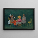 Fillettes au Bois de Boulogne ou Le Jardin - Félix Vallotton — kehystetty taideteos seinällä