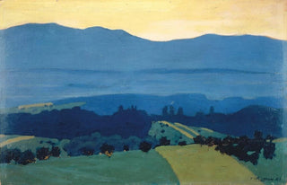Flix Vallotton - Landscape in the Jura Mountains near Romanel.webp
