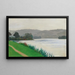 La Seine à Tournedos - Félix Vallotton — kehystetty taideteos seinällä