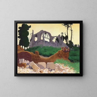 Flix Vallotton - The Church of Souain.webp