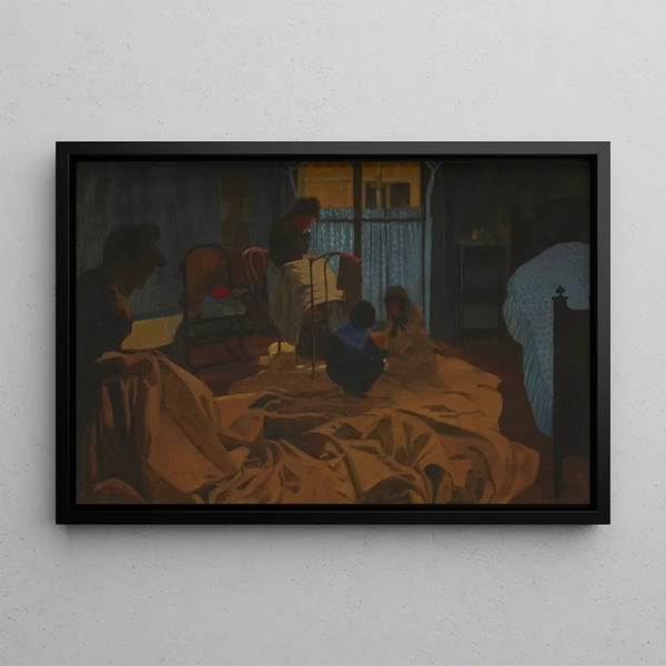 Flix Vallotton - The Laundress Blue Room.webp
