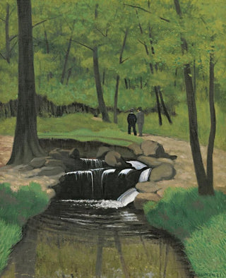 Le Bois de Boulogne - Félix Vallotton — näkymä teoksesta